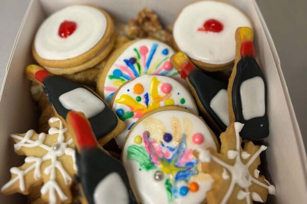 Happy New Year Sugar Cookie Box