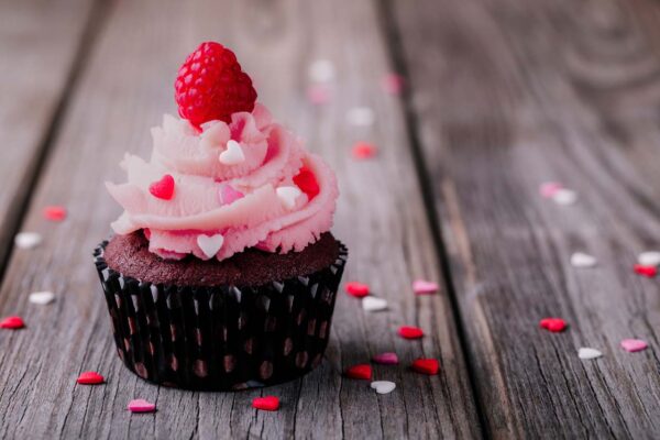 Chocolate Cupcake with Raspberry Buttercream